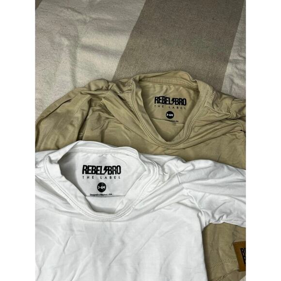 Rebel Bros Bamboo Longsleeve Bundle Size 6-12 Months - Picture 4 of 6